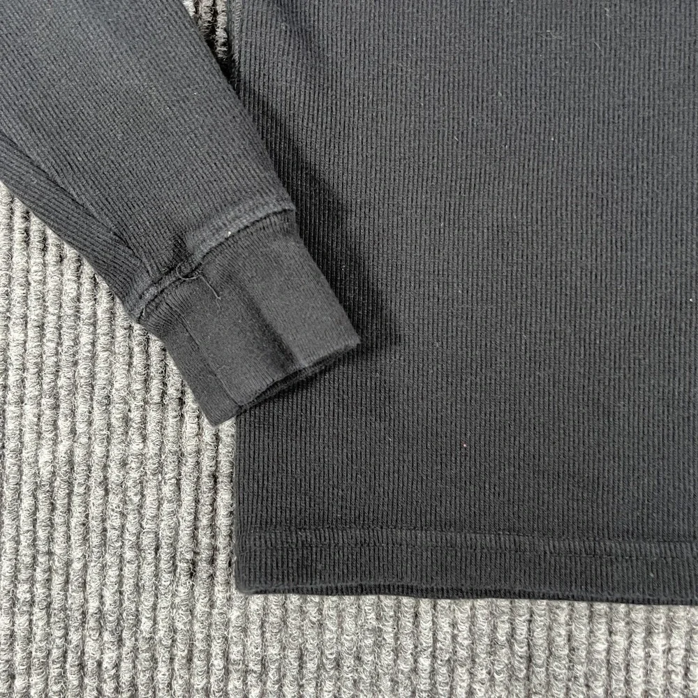 Polo Ralph Lauren Sweater Youth Boys Size 6 Black Crewneck Long Sleeve Cotton‎